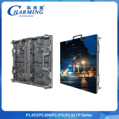 Regolazione dell'arco senza cuciture della serie CP P3.91 7 kg Cucitura del gabinetto Smd1921 Gran prezzo gigante Pannelli pubblicitari HD Flessibile Display esterno all'aperto TV a led