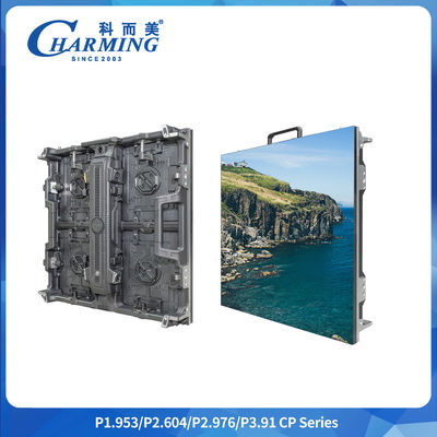 SMD2020 all'interno di noleggio di palcoscenico 7680Hz schermo a led a colori pieni p3.91mm all'interno e all'esterno armadio in alluminio schermo a LED display