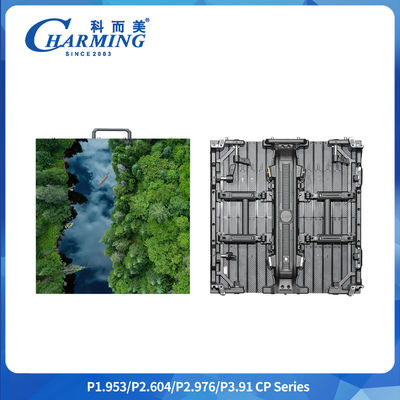 Tipo di scansione SMD1515 10%~65%RH P2.6/2.98/3.91 Serie CP Indoor LED Video Wall With One Click Rotation Disassembly Safety Buckle
