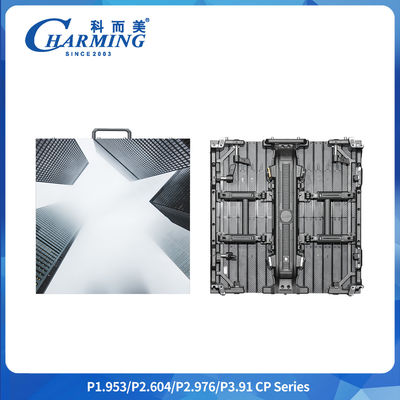 Tipo di scansione SMD1515 10%~65%RH P2.6/2.98/3.91 Serie CP Indoor LED Video Wall With One Click Rotation Disassembly Safety Buckle