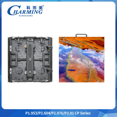 Display video a parete a LED curvo flessibile P1.9 P2.6 P2.98 P3.91 16 bit per interni ed esterni