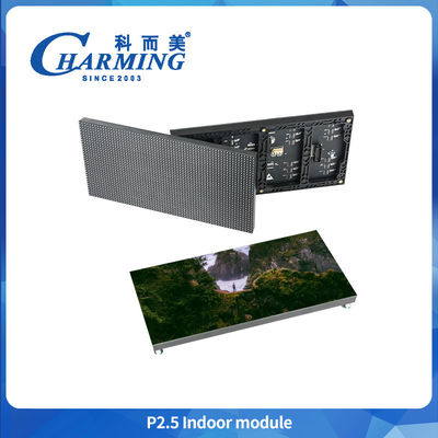 Display LED fisso installato P2.5 Indoor Display LED fisso 320mmx160mm Pannelli murali colorati