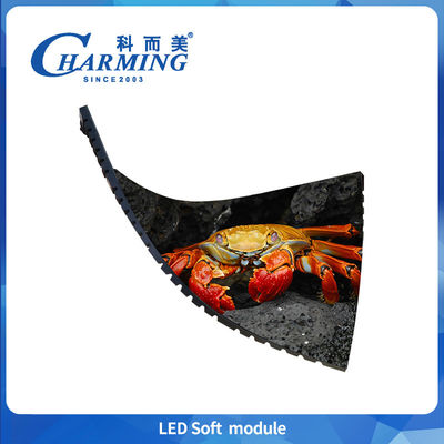 320×160×7.5MM Modulo di schermo a led flessibile 270g Luce P2 P2.5 P3 P4 Modulo di schermo a led all'interno