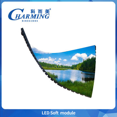 Prezzo di fabbrica P4 Modulo morbido a led Display interno Vedio Screen a parete Peso 255g 256*128MM SMD2020 Adveresting Screen