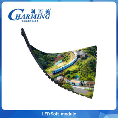 Luminoso e colorato interno 2.5mm LED Moduli morbidi P2.5 Flessibile LED Digital Screen per il design dei night club