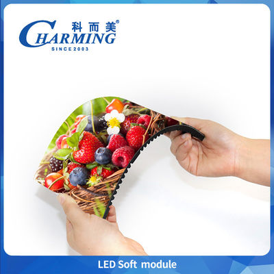 Creative Front Maintenance Flessibile HD Modulo a LED morbido P1.86 P2 P2.5 P3 Pubblicità curva Display rotondo Semi cerchio LED Screen
