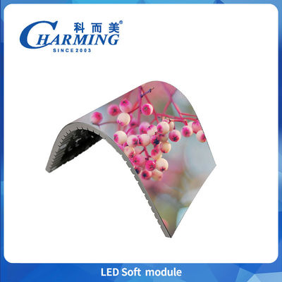 Modulo P3 Indoor Soft Video Modulo flessibile a colori personalizzato curvo programmabile Display a LED flessibile