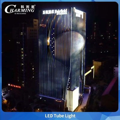 Luce a tubo LED RGB IP65 impermeabile, controllo SPI, SMD5050 per edifici