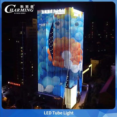 IP65 SPI esterno 500/1000MM tubo a LED con copertura anti-UV-PC per pubblicità ad illuminazione chiara e luminosa