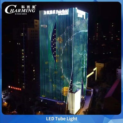 Luce a tubo LED PC Cover SMD5050 IP65 per pubblicità su grandi edifici all'aperto