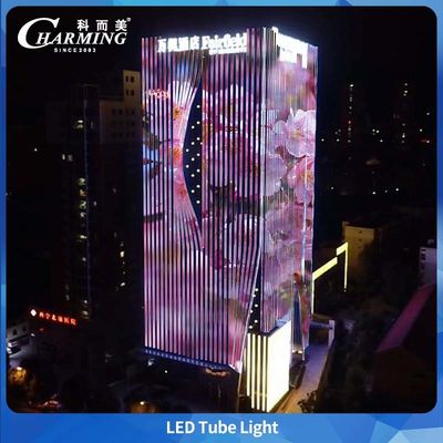 IP65 Risparmio energetico all'aperto RGB LED tubo luce per la decorazione degli edifici con copertura UV-PC