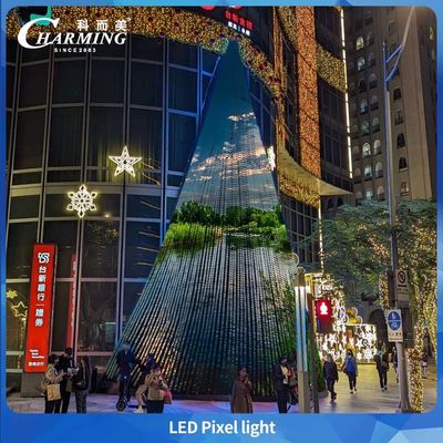 30 mm IP66 DC24V RGB Outdoor Aluminum Profile Permanente Led Natale Led Pixel Point Light