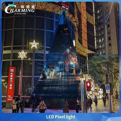 Pixel LED a punti da 30 mm RGB DC24V per esterni, luce a punti LED DMX per edifici di facciata
