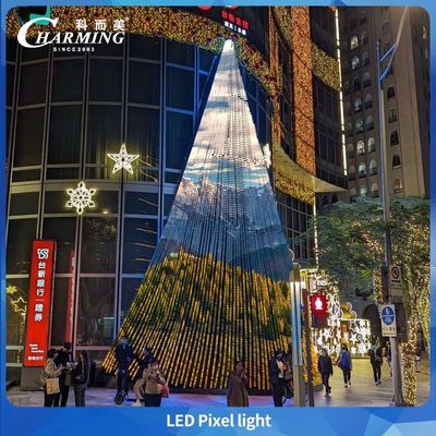 2025 Luce Pixel LED SPI RGB Impermeabile Più Venduta DC24V Illuminazione Edifici per Esterni