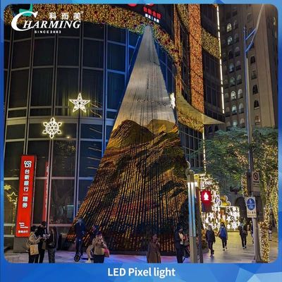 2025 Luce Pixel LED SPI RGB Impermeabile Più Venduta DC24V Illuminazione Edifici per Esterni