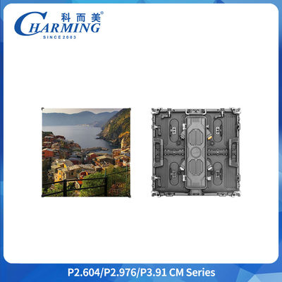 P3.91 schermo LED esterno ad avvertenza IP65 schermo LED impermeabile 500x500 mm SMD1921 armadio in alluminio pressofuso