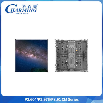 P3.91 schermo LED esterno ad avvertenza IP65 schermo LED impermeabile 500x500 mm SMD1921 armadio in alluminio pressofuso