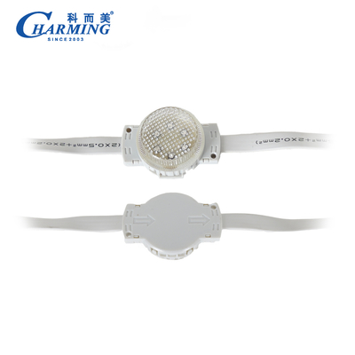 Luce LED Pixel ad alta luminosità IP66 impermeabile, luce puntiforme 40x27,3mm, 40D per decorazioni natalizie e di edifici