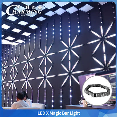 Prodotto affascinante per luoghi di svago e intrattenimento LED X Magic Bar Modular Design LED X Magic Bar RGB LED Pixel Bar For Entertainment Event