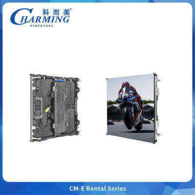 Display a LED a noleggio con regolazione ad arco P2.9/P3.91 ≥3500 CD/㎡ Luminosità per eventi e feste sul palco del concerto
