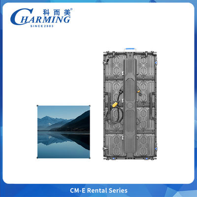 Schermo LED per esterni CM-E Serie P3.91 con giunzione senza soluzione di continuità e integrazione del cavo di alimentazione per noleggio feste