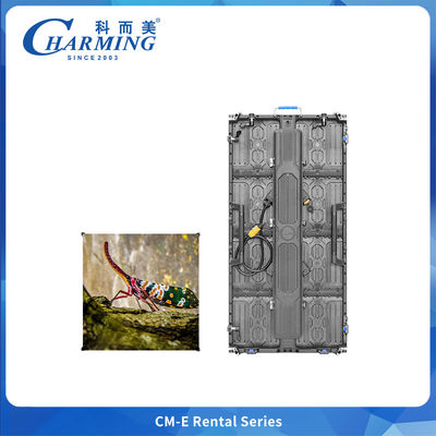 Charming Indoor CM-EE P2.604 Series Acque resistenti Full Color LED Display Screen per noleggio con armadio in lega di alluminio 500x500mm