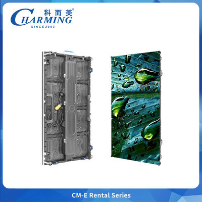 Forte rigidità Leggio di alluminio Noleggio Led Display Cabinet Integrazione del cavo di alimentazione per eventi di concerto