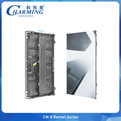 Schermo LED per esterni CM-E Serie P3.91 con giunzione senza soluzione di continuità e integrazione del cavo di alimentazione per noleggio feste