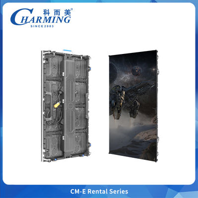 Charming P2.604 Indoor CM-EE Series Acque resistenti Full Color LED Display Screen for Rental Con Armadio in lega di alluminio 500x1000mm