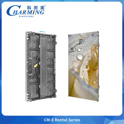 Charming P2.604 Indoor CM-EE Series Acque resistenti Full Color LED Display Screen for Rental Con Armadio in lega di alluminio 500x1000mm