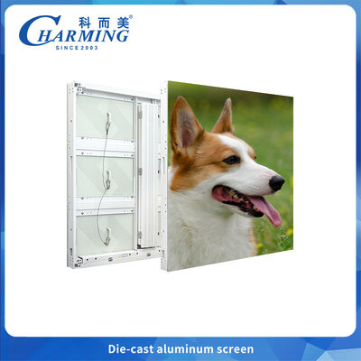 P6.66 Display LED all'aperto a noleggio con splicing ad arco e alta luminosità resistente alla corrosione oltre 6000 Cd/m2