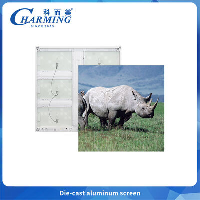 P4.44 Display LED in alluminio a fusione stampata esterno - Disegno ad alto contrasto e manutenzione anteriore/posteriore