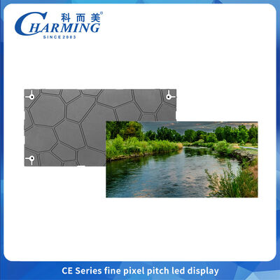 Schermo pubblicitario per interni a pixel sottili P1.25 P1.53 P1.86, dimensioni personalizzate, alta risoluzione, display LED a passo fine