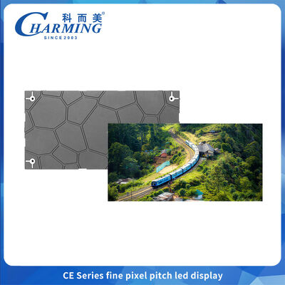 Display LED per interni a passo ridotto con elevata frequenza di aggiornamento fino a 7680 Hz e cabinet leggero in lega di alluminio