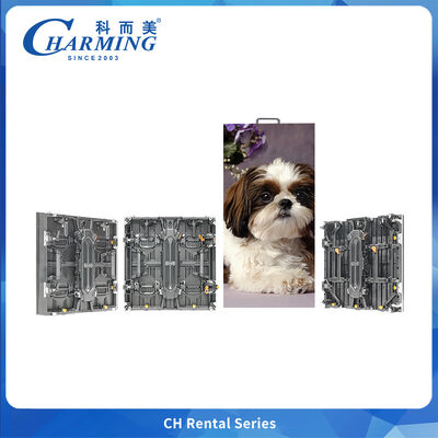 7680HZ P3.91 Esterno Armadio curvo/flessibile/ad angolo retto con maniglia modulo per palchi