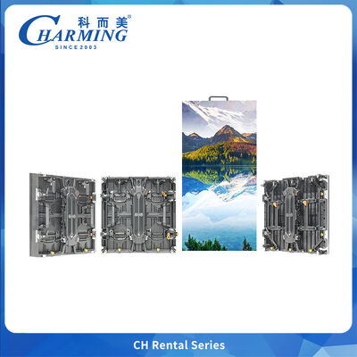 IP65 Parete video all'aperto a LED serie CH 500x500mm Leggere 7.9kg Manutenzione anteriore/posteriore per il noleggio di palcoscenico