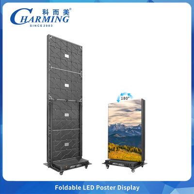 Videowall LED da interno controllabile da app mobile con pubblicazione wireless dei programmi e manutenzione frontale