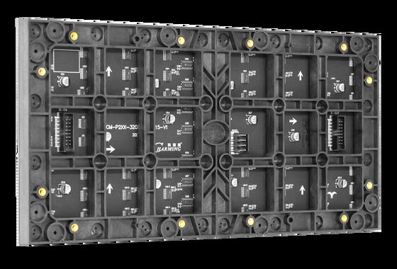 Videowall a LED per esterni progettato per un rapido montaggio e smontaggio per facilitare l'installazione in occasione di eventi e mostre all'aperto
