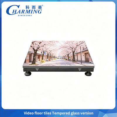 Charming Upgrade P2.6 Terrazza da ballo LED Copertura in vetro temperato con prezzo di fabbrica