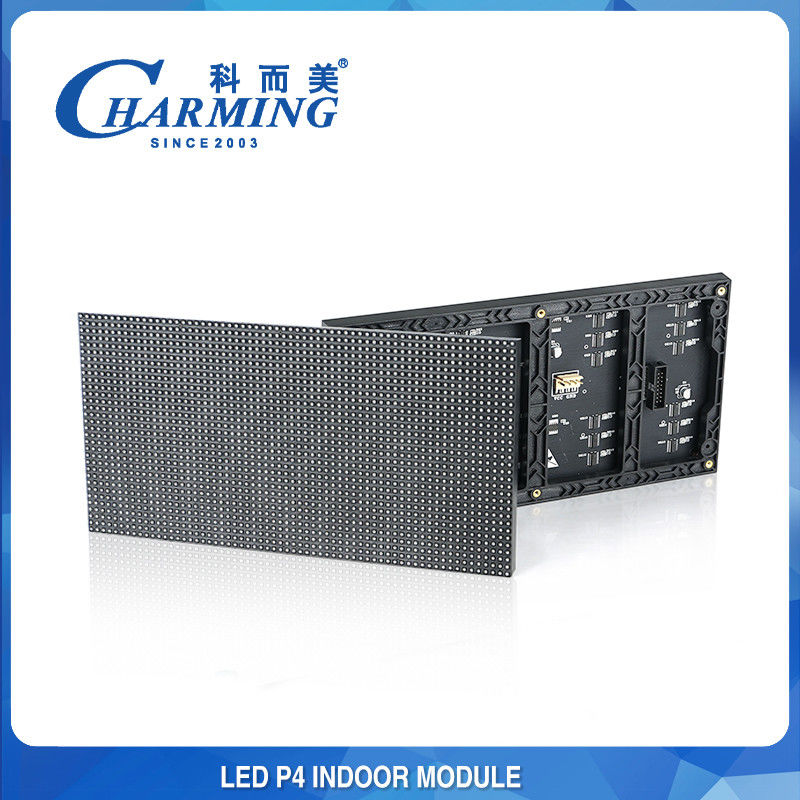 Macchine per moduli di cartone 256x128mm 16scan Per centri commerciali Rifornimenti alberghieri e ristoranti Video Wall P4 Indoor Advertising Led Display Screen