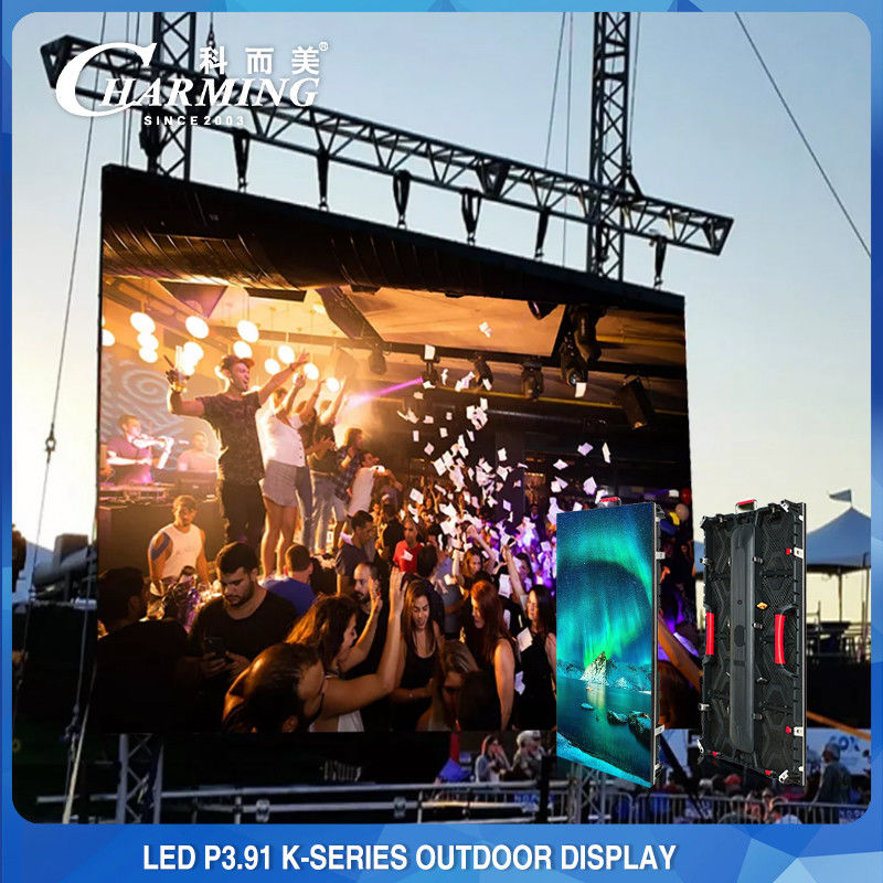 Parete a LED per palcoscenico esterno P3.91 Noleggio Display a LED 4K alta luminosità