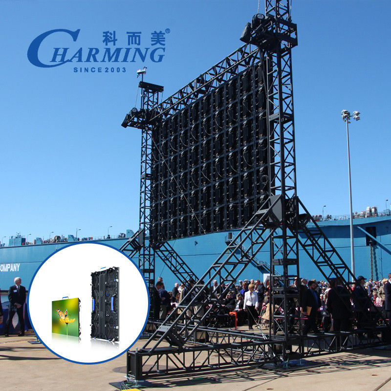 P3.91 Noleggio pannello a LED IP65 3840 Alta rinfrescante per eventi all'aperto Concerti di palcoscenico