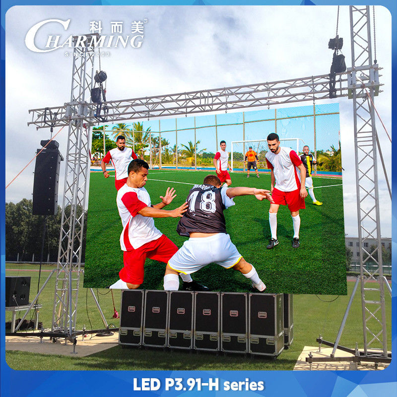 P3.91 Display video a LED per il noleggio all'aperto in lega di alluminio serie H IP65