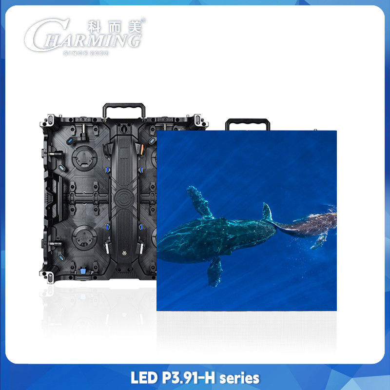Dispositivo per il noleggio all'aperto con schermo a LED in lega di alluminio P3.91 Full Color LED Video Wall