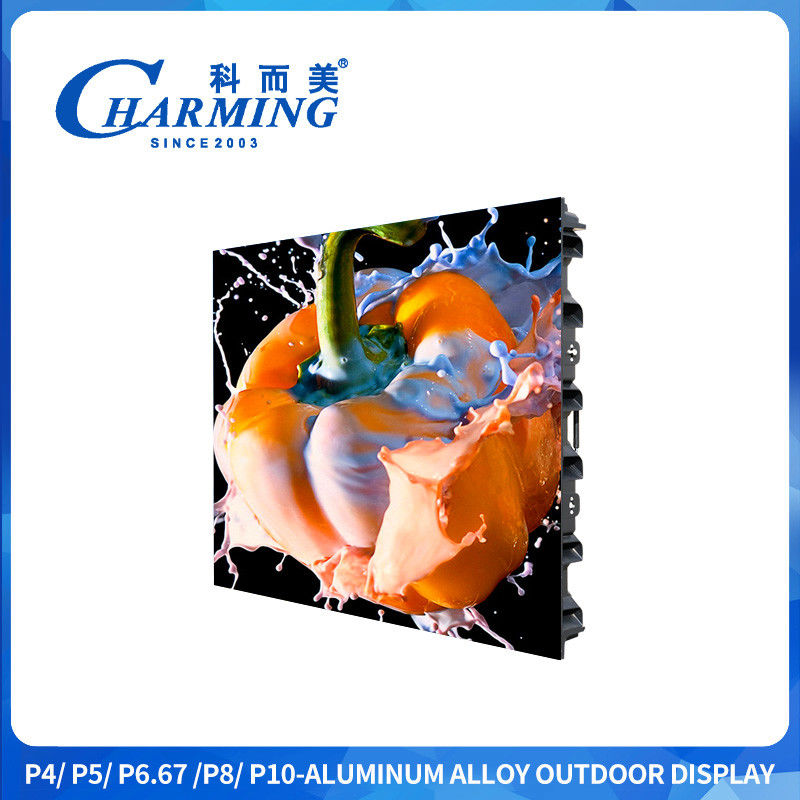 Supporto Pre-manutenzione Personalizzazione P4/P5/P6.67/P8/P10 schermo esterno 45/50W 4Pcs Materiale di qualità