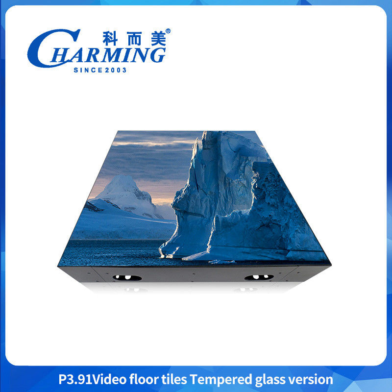 P3.91 impermeabile illuminato 3D GOB Terrazza da ballo HD Terrazza da ballo schermo LED