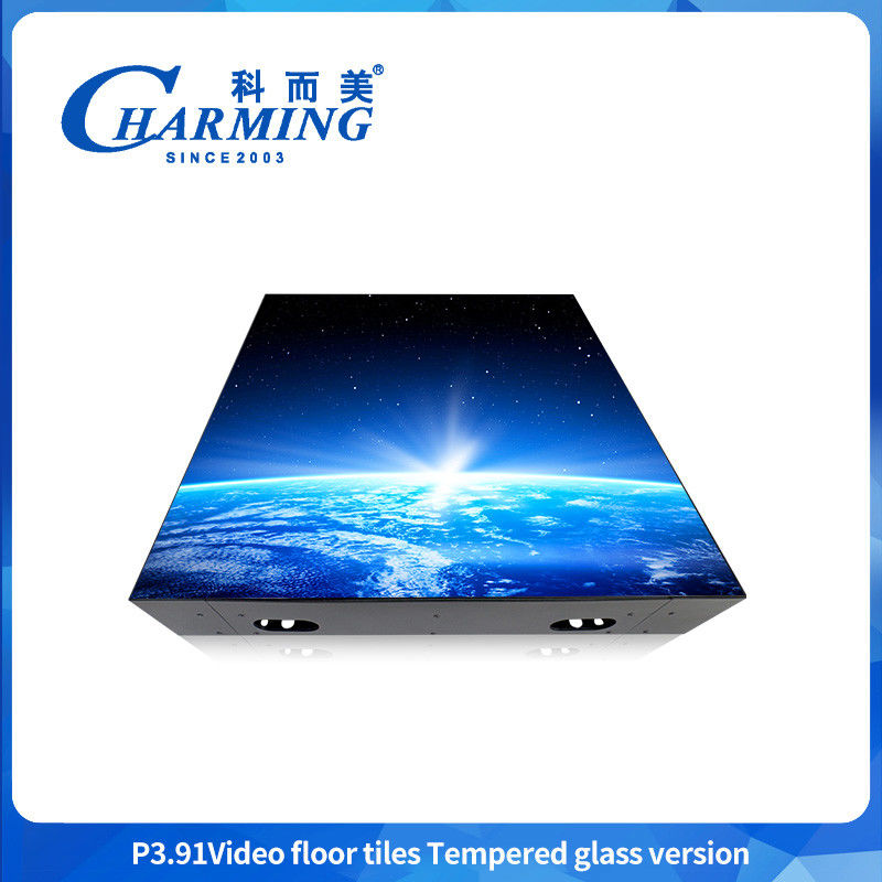 Screen a piastrelle da pavimento 18.1KG Armadio 3840HZ Video Stage Pavimento da ballo Stand Led Parete Portabile Pavimenti da ballo LED Display