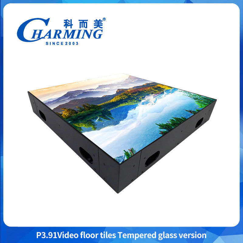 500x500MM GOB P3.91 Led Indoor Dance Floor IP65 Acque resistenti LED Display HD Sexy Video For Event