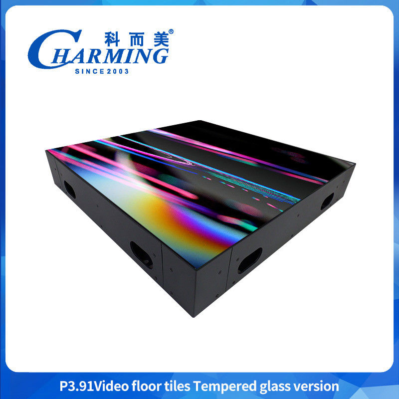 Professionale Cina Indoor SMD1921 impermeabile 3D Specchio di vetro LED Display Pavimento da ballo Digital Signage LED Video Piastrelle per eventi