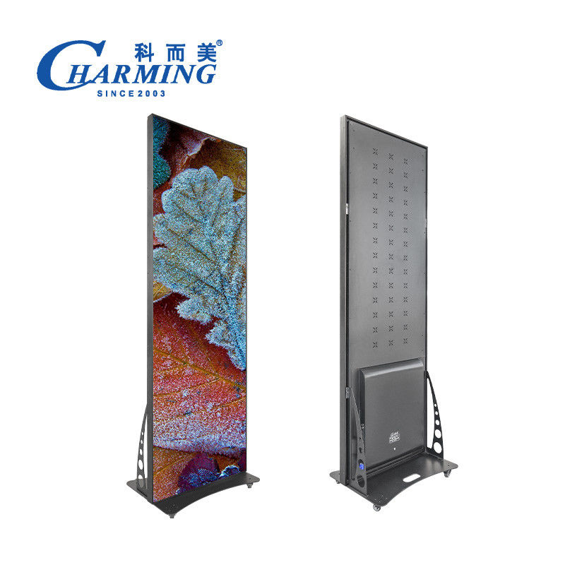 P1.86-P2.5 mobili Pubblicità digitale all'interno LED Poster Display LED Video Wall